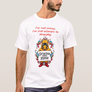 Allergiskt mot stupiditet Tanktop: Drama-fritt sed T Shirt