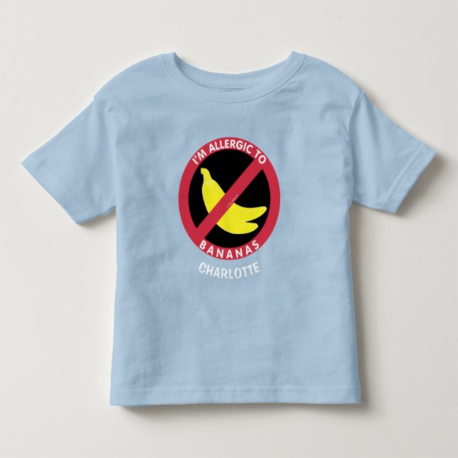 Allergiskt till knäpp allergipersonligungar t shirt (Framsida)
