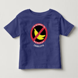 Allergiskt till knäpp allergipersonligungar t shirt
