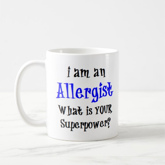 allergist kaffemugg (Vänster)