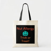 Allergy Awareness Bus eller godis BLACK Customize