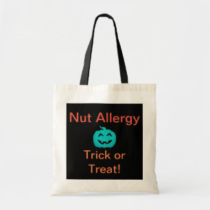 Allergy Awareness Bus eller godis BLACK Customize Tygkasse