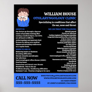 Allergy Design, Otolaryngolog, Otolaryngologi Poster