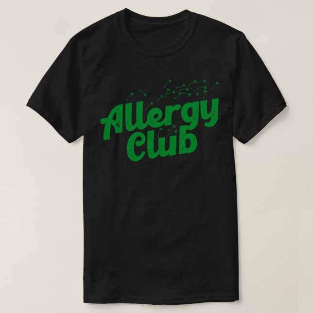 Allergy Klubb T Shirt (Design framsida)