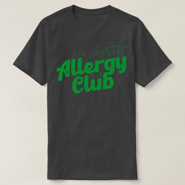 Allergy Klubb T Shirt (Design framsida)