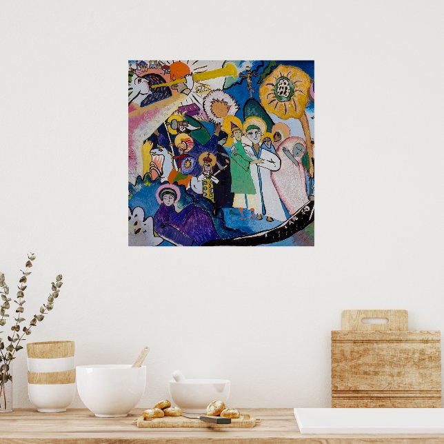 Allerheiligar I | Kandinsky | Poster (Kök)