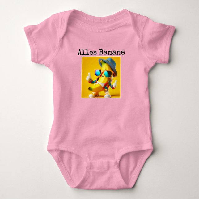 Alles Banane T-Shirt (Framsida)