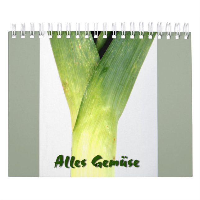 Alles Gemüse Kalender (Omslag)