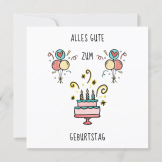 Alles Gute zum Geburtstag Kort