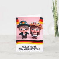 Alles Gute zum Geburtstag, tyska grattis på födels