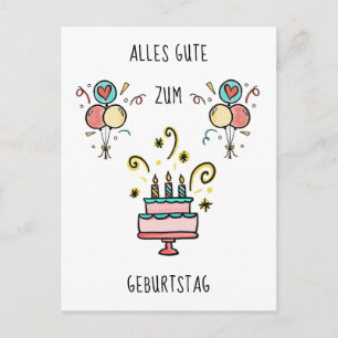Alles Gute zum Geburtstag Vykort