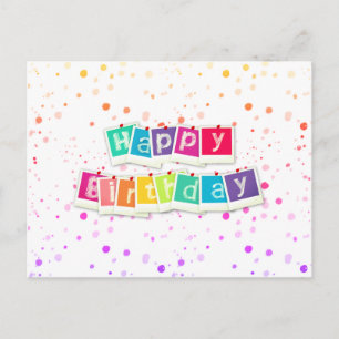 Alles Gute zum Geburtstag Vykort