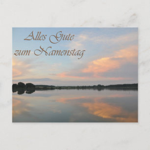 Alles Gute zum Namenstag Vykort