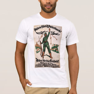 Alles pälsVaterland WWI affisch T-shirt