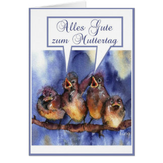 allesGute zum Muttertag Hälsningskort