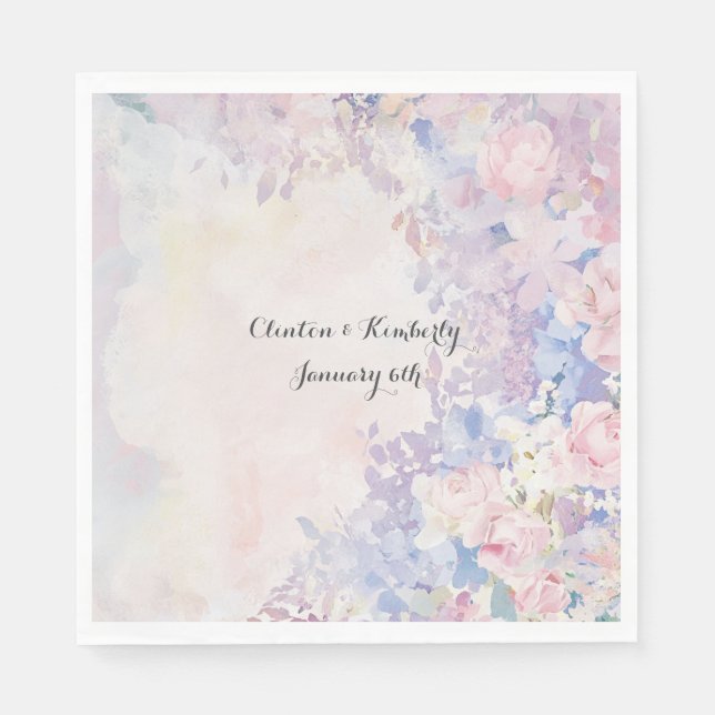 Allessandra Pappra Anpassadet Napkins Luncheon Pappersservett (Framsidan)