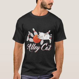 Alley Cat Bowling Shirt Funny Bowlareare Bowling T Shirt