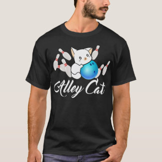 Alley Cat BowlingFunny Bowlareare Bowling T Shirt
