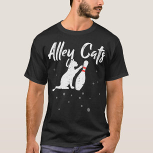 Alley Cat Funny Bowlareare Bowling 1 T Shirt