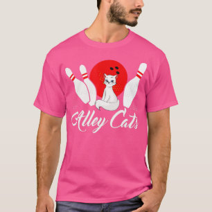 Alley Cat Funny Bowlareare Bowling 1 T Shirt