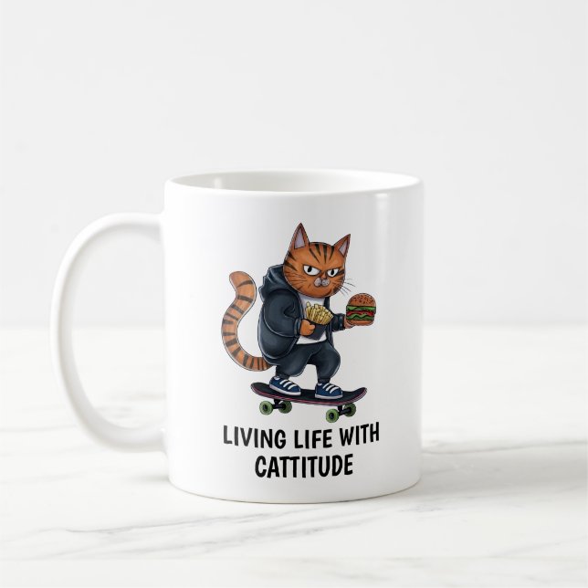 Alley Cat Kaffemugg (Vänster)