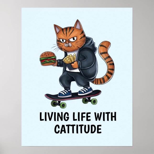 Alley Cat Poster (Framsidan)