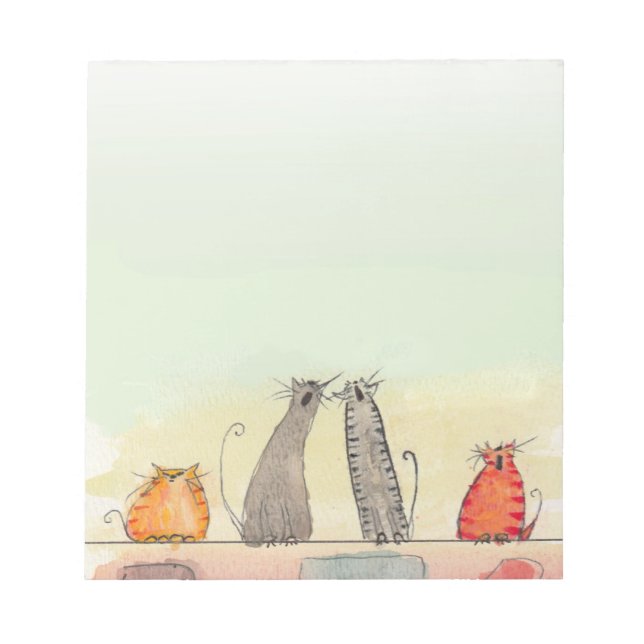 Alley Cats Anteckningsblock (Framsida)