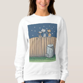 Alley Cats på ett staket T Shirt