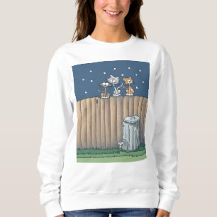 Alley Cats på ett staket T Shirt