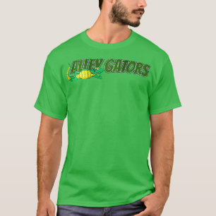 Alley Gators Team Bowling Back Print T T Shirt