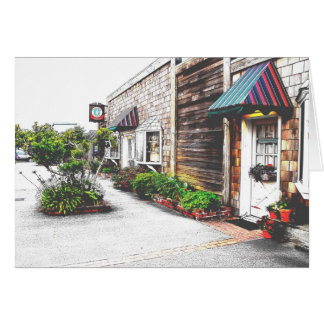 Alley in Bandon Oregon Hälsningskort