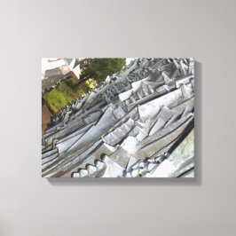 Alley Jaw Abstrakt Canvastryck