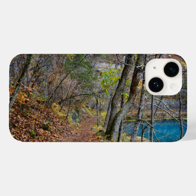 Alley Mill Autumn Walk Fodral-Mate iphone case (Baksida (horisontell))