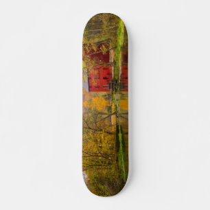 Alley Mill Och Vår Old School Skateboard Bräda 18 Cm