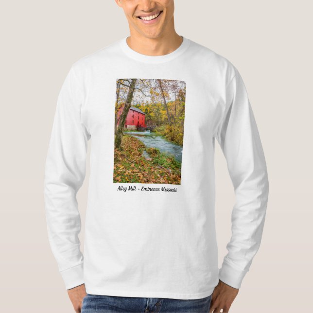 Alley Mill på hösten T Shirt (Framsida)