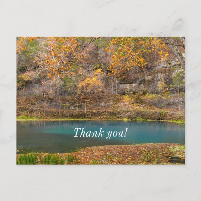 Alley Spring View Tack vykort (Framsida)