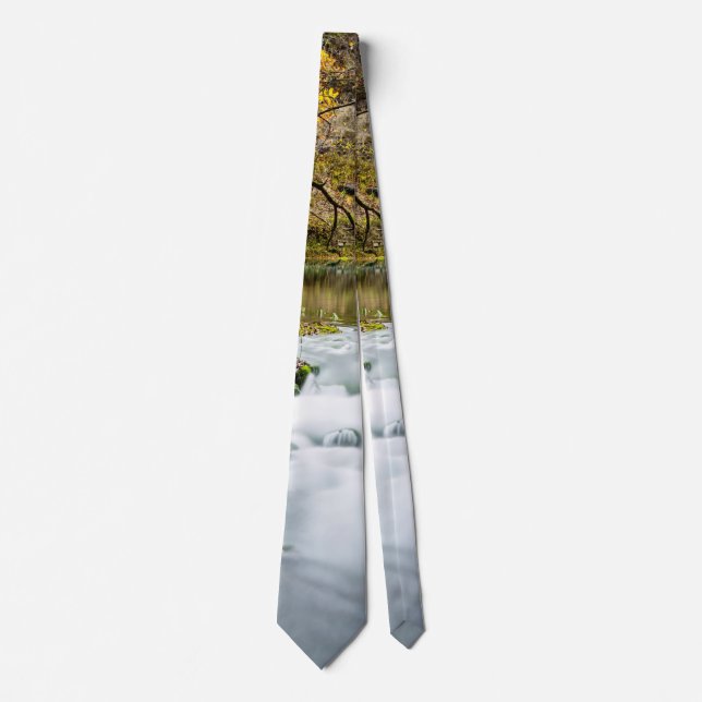 Alley Springs Forsränning Neck Tie Slips (Framsida)
