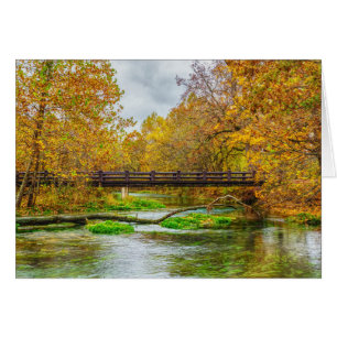 Alley Vår River Greeting Card OBS Kort
