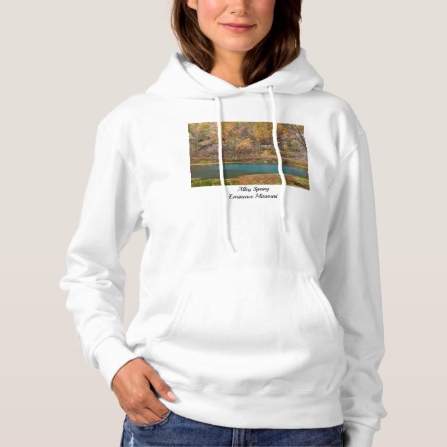 Alley Vår View Hoodie T Shirt (Framsida)