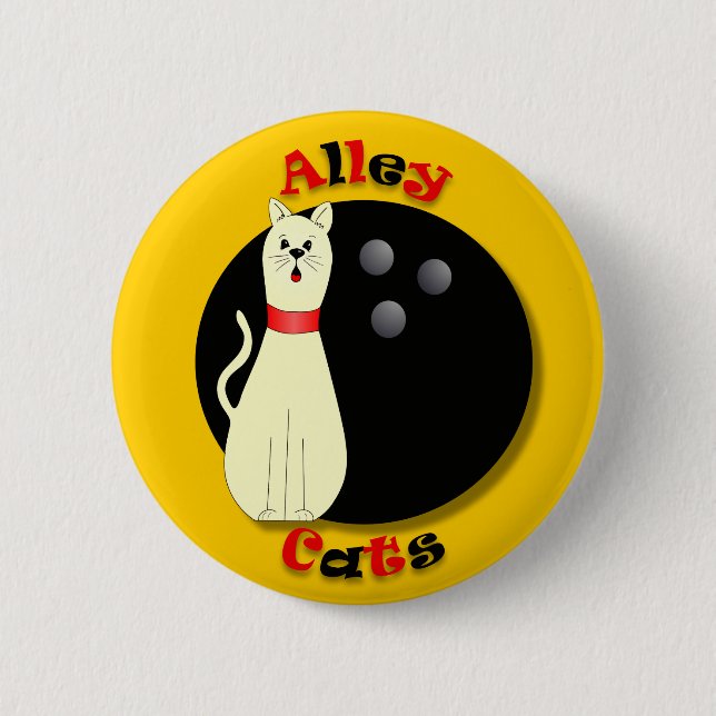 AlleyCat klämmer fast Knapp (Framsida)