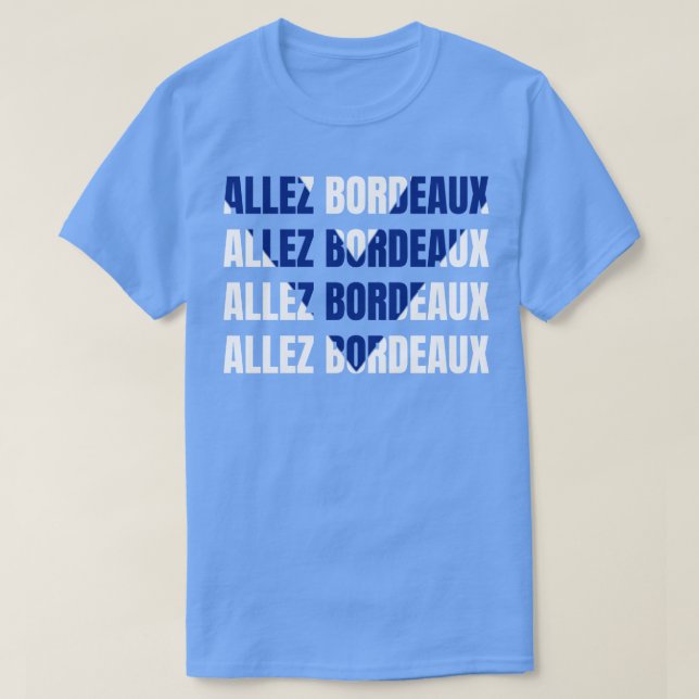Allez Bordeaux T Shirt (Design framsida)