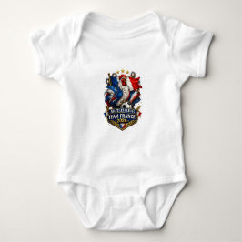 Allez Les Bleus Frankrike Lag 2026 Fågel Fotboll T Shirt
