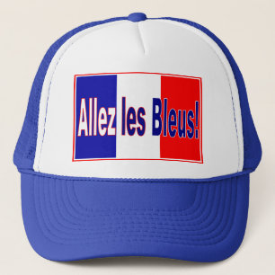Allez les Bleus! Fransk Football Team Fläkt Cap Truckerkeps