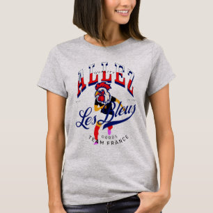Allez les bleus t shirt