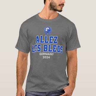 Allez Les Bleus Tyskland 2024 Fransk fläkt T Shirt