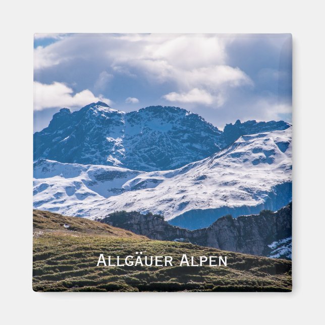 Allgäuer Alpen Magnet (Framsidan)