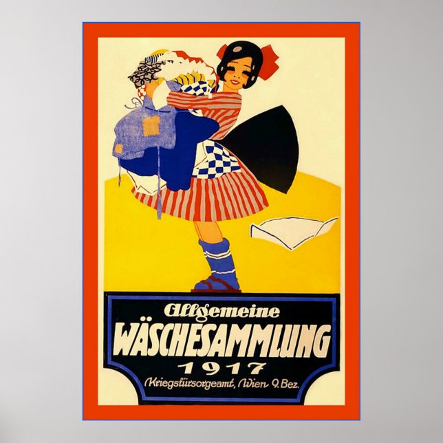 Allgemeine Wäschesammlung Poster (Framsidan)