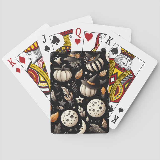 Allhelgonaafton Casinokort (Baksidan)
