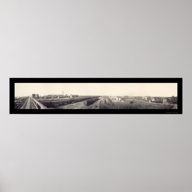 Alliance, NE Photo 1908 Poster (Framsidan)