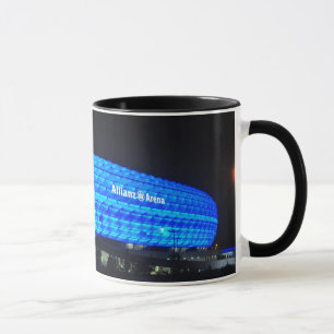 Allianz Arena på natten, Munich Mugg